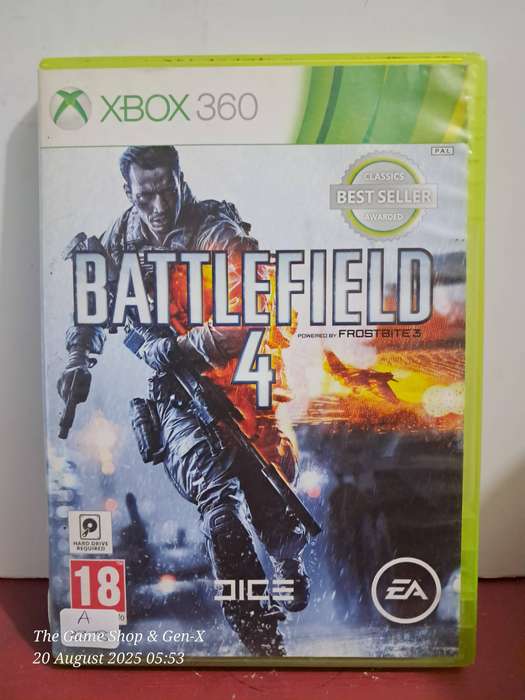 (XBOX360) BATTLEFIELD 4 + MANUAL