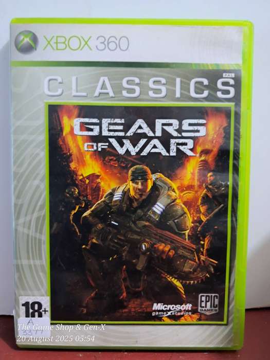 (XBOX360) GEARS OF WAR + MANUAL