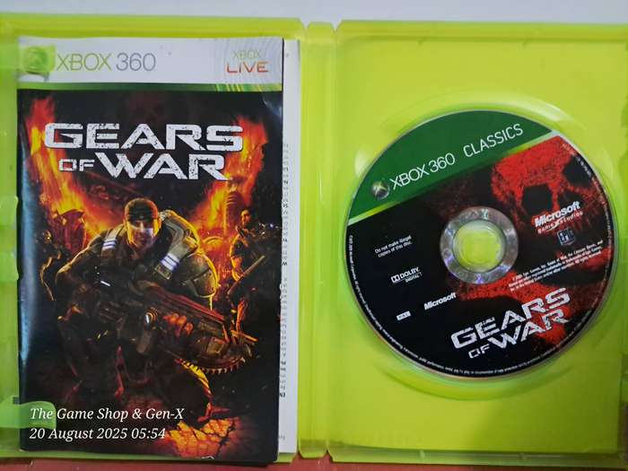 (XBOX360) GEARS OF WAR + MANUAL