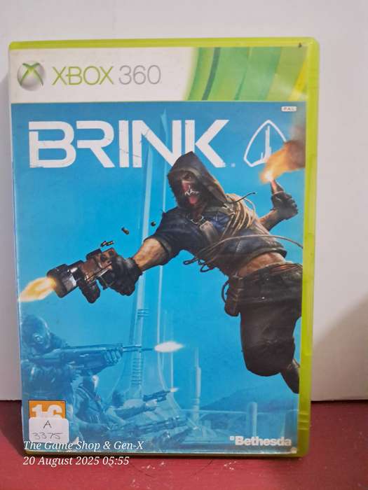 XBOX 360 BRINK + MANUAL