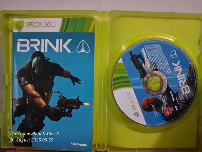 XBOX 360 BRINK + MANUAL