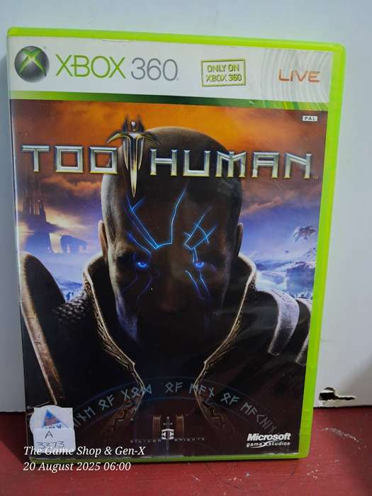 (XBOX360) TOO HUMAN - NO MANUAL