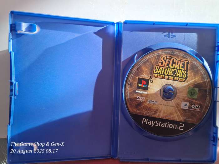 PS2 THE SECRET SATURDAYS : BEASTS OF THE 5TH SUN - NO MANUAL