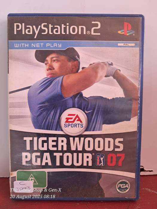 PS2 TIGER WOODS PGA TOUR 07 - NO MANUAL