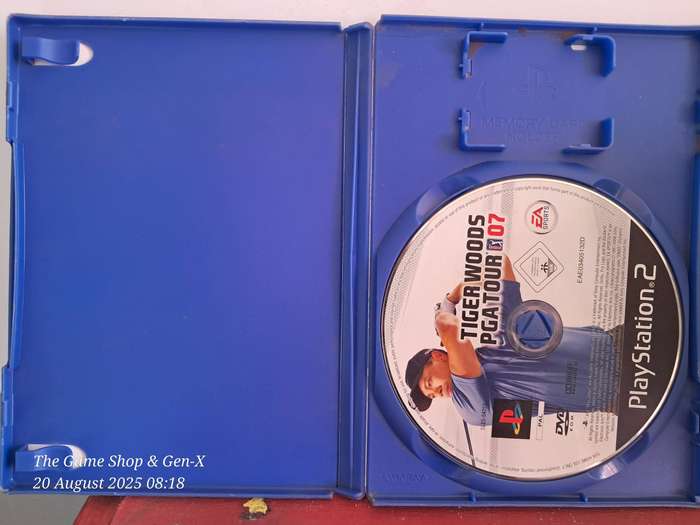 PS2 TIGER WOODS PGA TOUR 07 - NO MANUAL