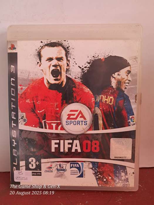 PS3 FIFA 08 + MANUAL