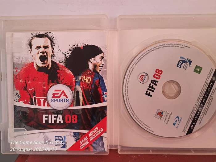 PS3 FIFA 08 + MANUAL