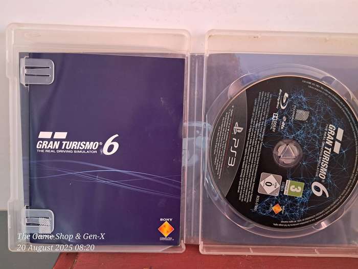 PS3 GRAN TURISMO 6 + MANUAL