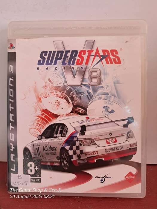 (PS3) SUPERSTAR V8 RACING + MANUAL