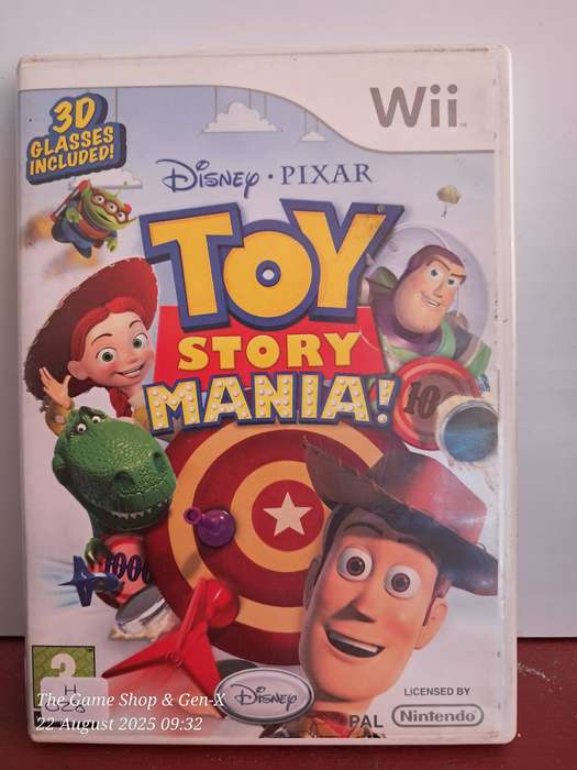 WII TOY STORY MANIA + MANUAL
