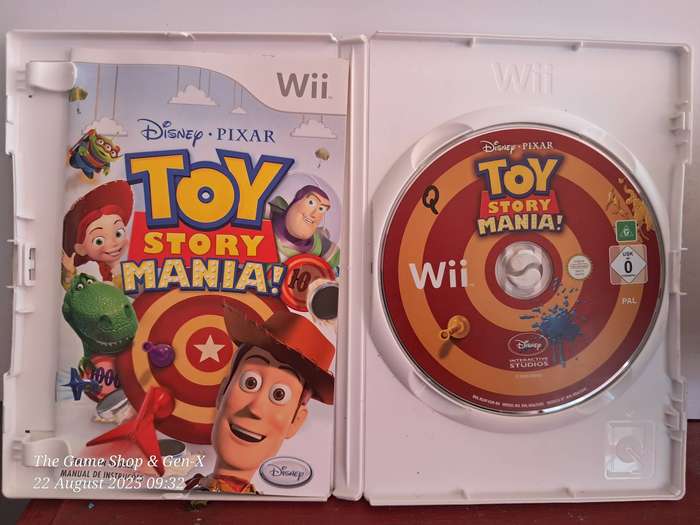 WII TOY STORY MANIA + MANUAL