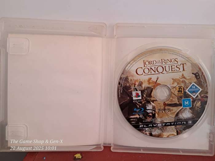 PS3 LORD OF THE RINGS : CONQUEST - NO MANUAL