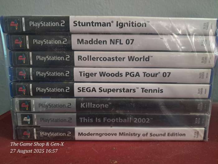 PS2 BUNDLE (8XGAMES)