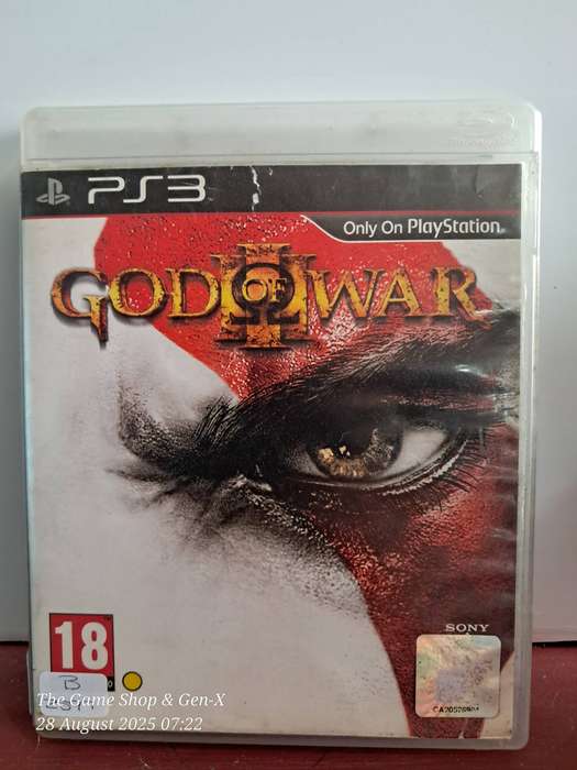 PS3 GOD OF WAR 3 + MANUAL (ESSENTIAL DISC)