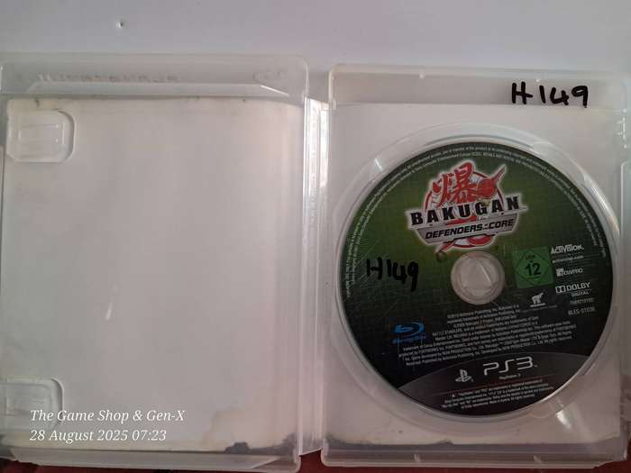 PS3 BAKUGAN DEFENDERS OF THE CORE - NO MANUAL