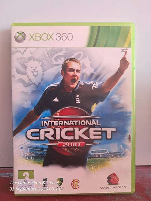 XBOX 360 INTERNATIONAL CRICKET 2010 + MANUAL