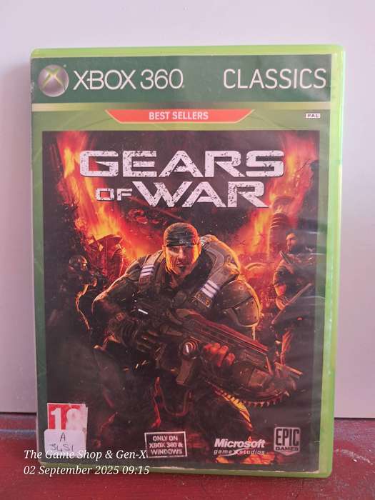 XBOX 360 GEARS OF WAR - NO MANUAL