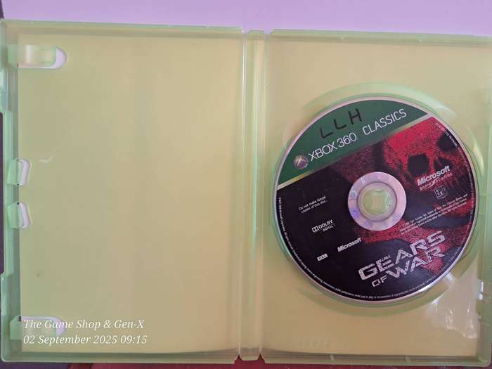 XBOX 360 GEARS OF WAR - NO MANUAL