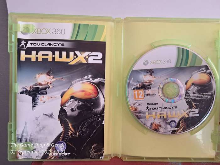 XBOX 360 HAWK X 2 + MANUAL