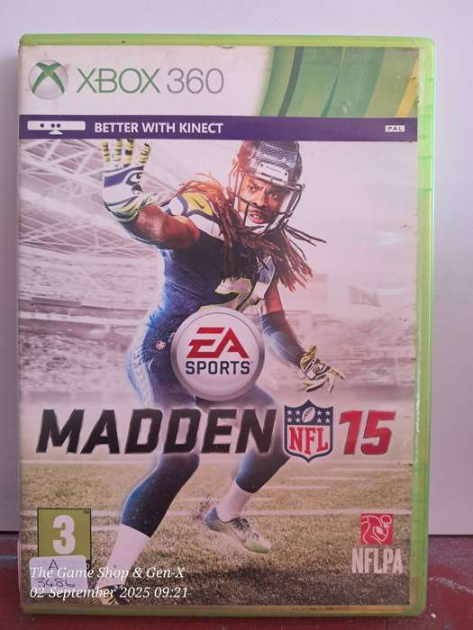 XBOX 360 MADDEN 15 + MANUAL
