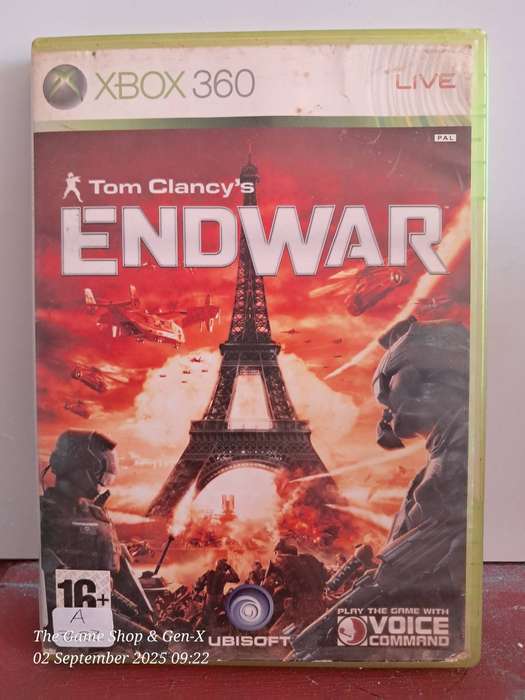 XBOX 360 TOM CLANCY'S ENDWAR - NO MANUAL