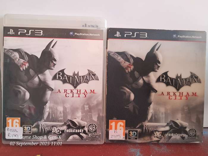 PS3 BATMAN ARKHAM CITY + MANUAL
