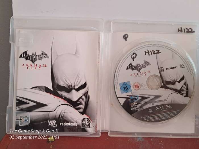 PS3 BATMAN ARKHAM CITY + MANUAL
