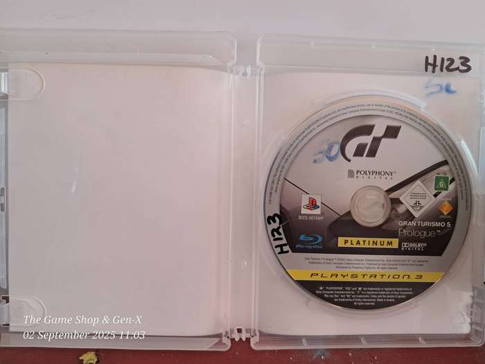 PS3 GRAN TURISMO PROLOGUE - NO MANUAL