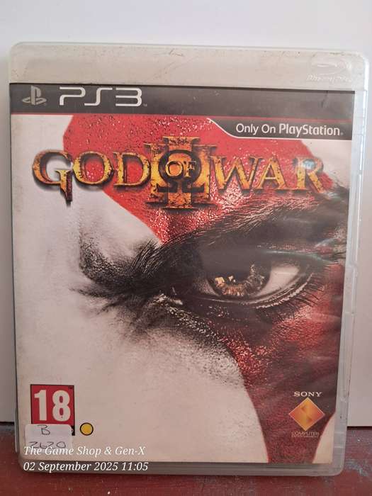 PS3 GOD OF WAR 3 + MANUAL