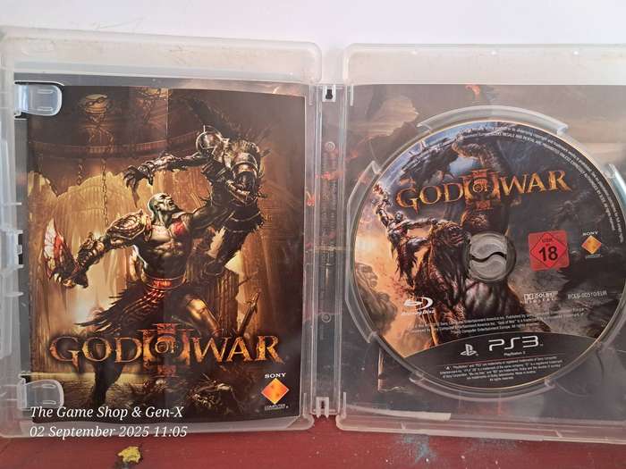 PS3 GOD OF WAR 3 + MANUAL