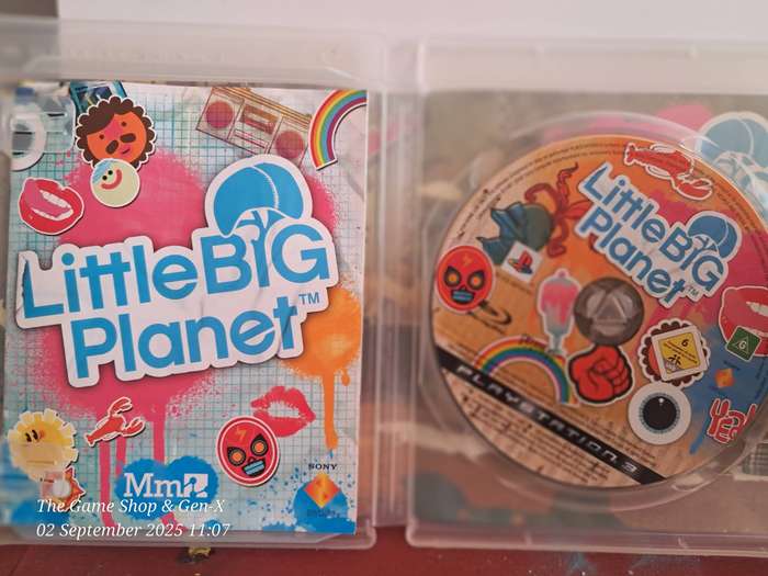 PS3 LITTLE BIG PLANET + MANUAL