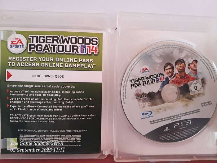 PS3 TIGER WOODS PGA TOUR 14 - CIB