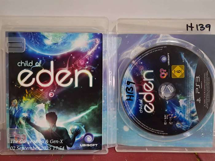 PS3 CHILD OF EDEN + MANUAL