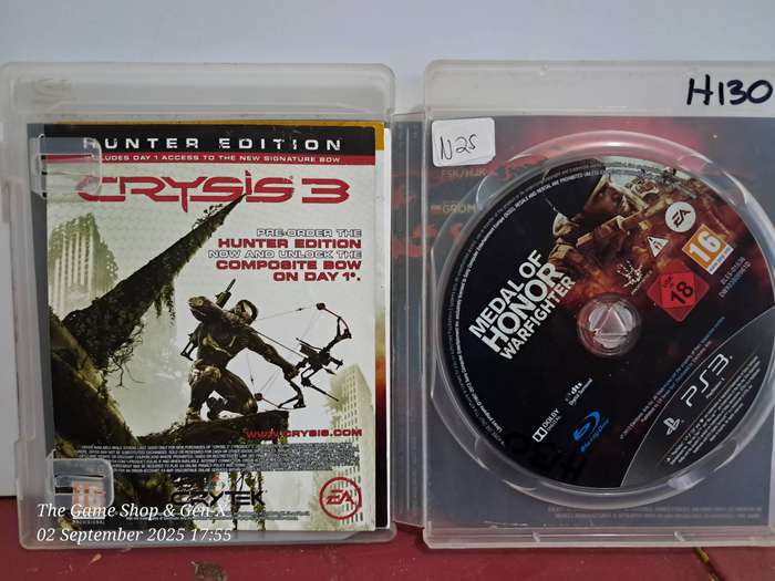 PS3 MEDAL OF HONOR : WARFIGHTER (LIMITED EDITION) + MANUAL