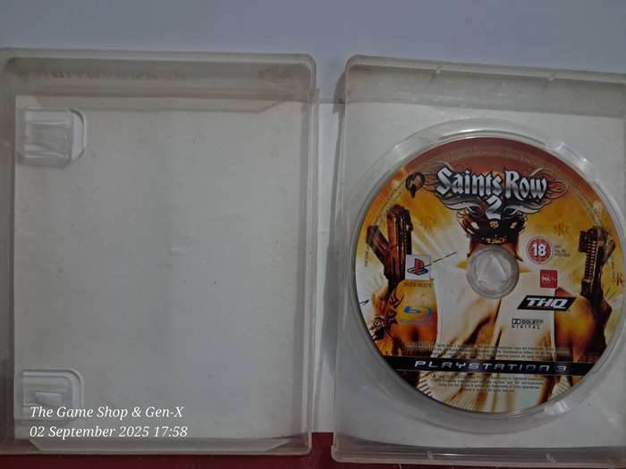 PS3 SAINTS ROW 2 (REPRINTED ARTWORK)