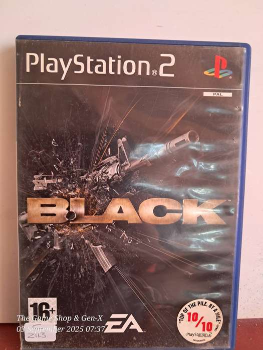 Ps2 Black - No Manual