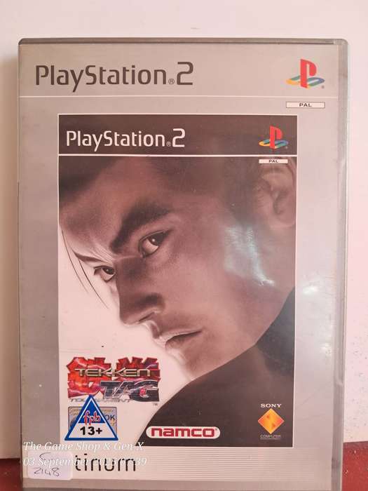 PS2 TEKKEN TAG TOURNAMENT (PLATINUM) + MANUAL