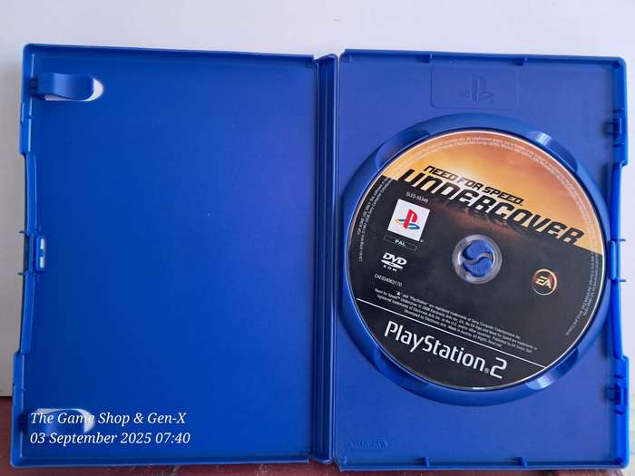 PS2 Need for Speed : Undercover - no Manual