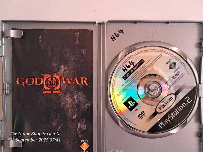 PS2 GOD OF WAR 2 (PLATINUM) - CIB