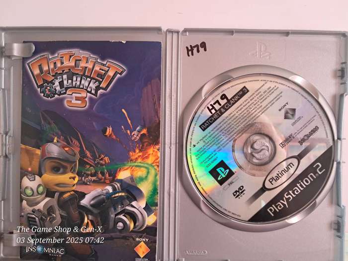 PS2 Ratchet & Clank 3 (Platinum) - CIB