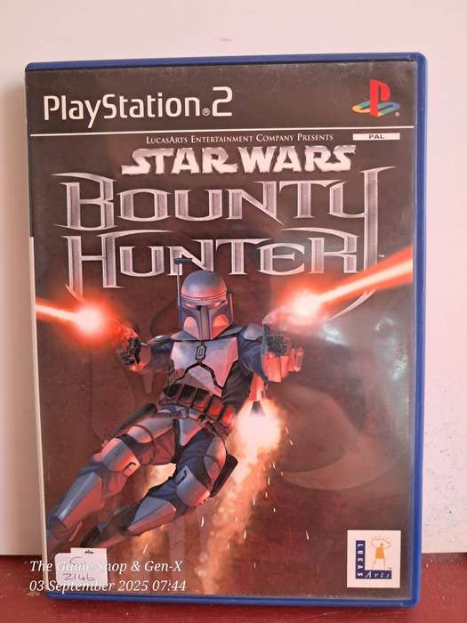 PS2 STAR WARS : BOUNTY HUNTER + MANUAL
