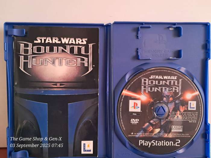 PS2 STAR WARS : BOUNTY HUNTER + MANUAL