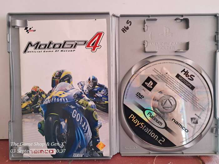 PS2 MOTOGP 4 (PLATINUM) + MANUAL