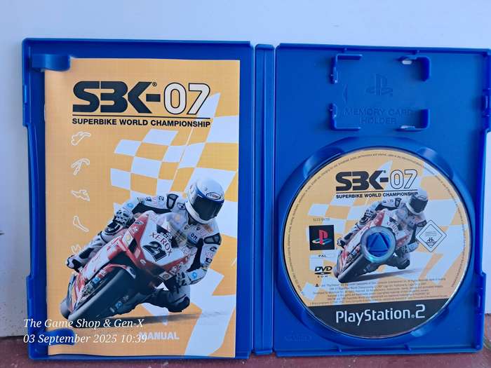 PS2 SBK 07 + MANUAL