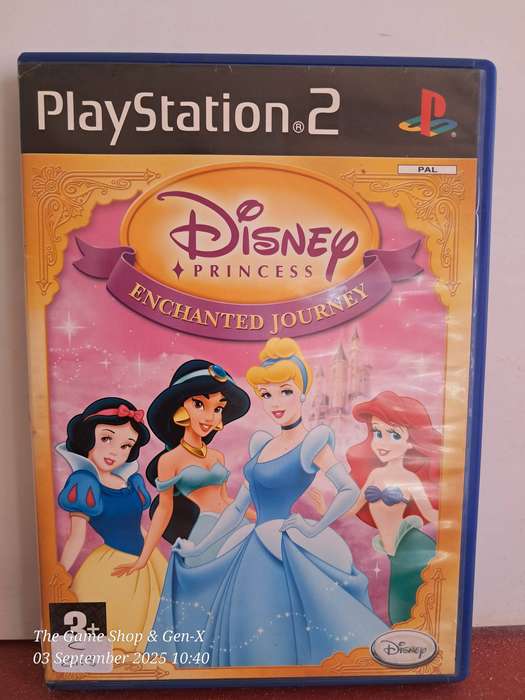 PS2 DISNEY PRINCESS : ENCHANTED JOURNEY + MANUAL