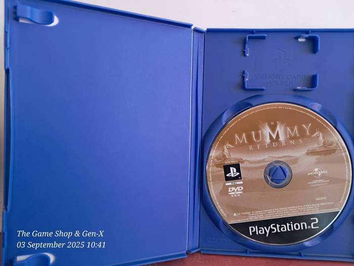 PS2 THE MUMMY RETURNS - NO MANUAL