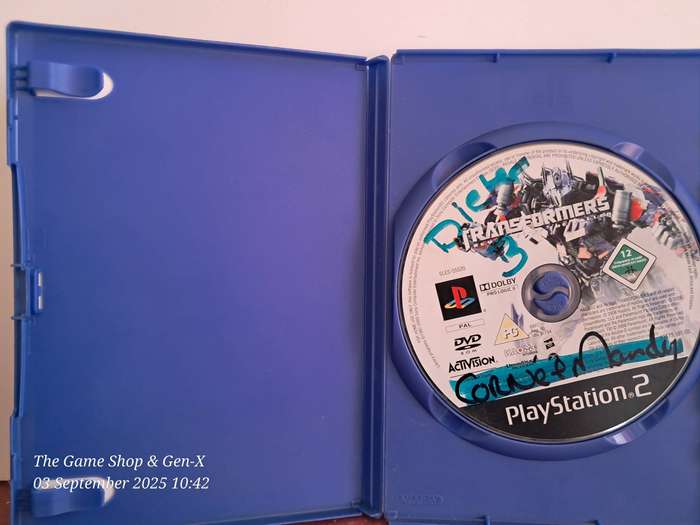 PS2 TRANSFORMERS : REVENGE OF THE FALLEN - NO MANUAL