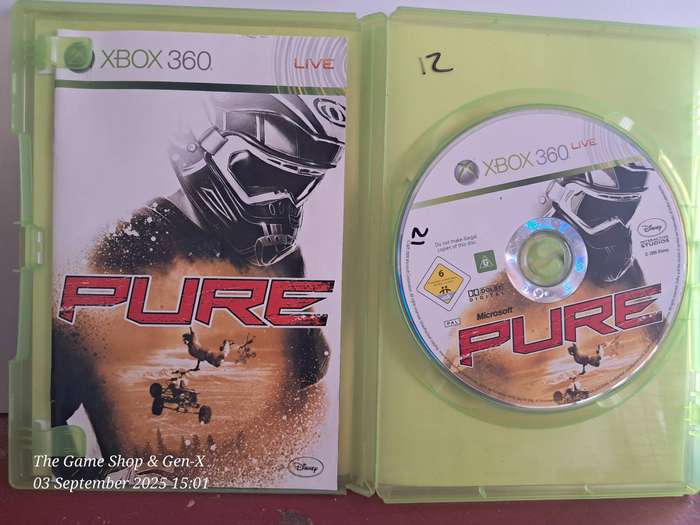 XBOX 360 PURE - CIB