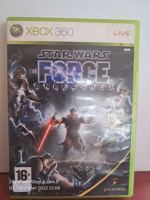 XBOX 360 STAR WARS : THE FORCE UNLEASHED - CIB