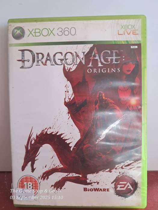 XBOX 360 DRAGON AGE : ORIGINS + MANUAL